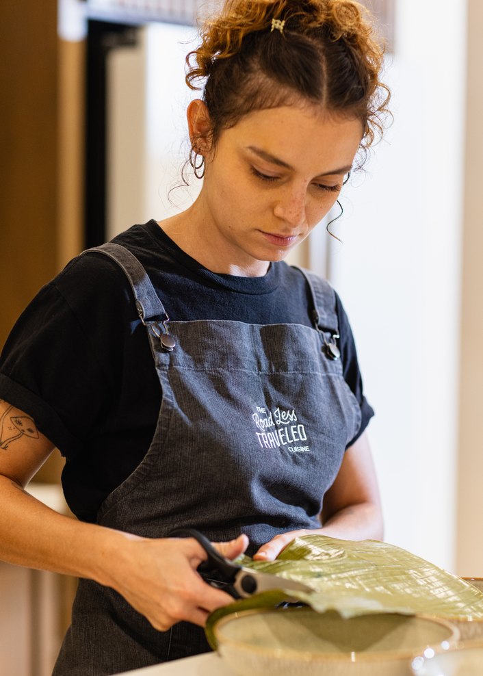 Andrea mora, pastry chef at rlt cuisine, playa potrero, guanacaste, costa rica
