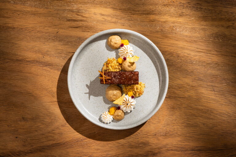 Bespoke 7 Fresh pastry — ossobuco pastry. Over the embers tasting menu by rlt cuisine, playa potrero, guanacaste, costa rica.