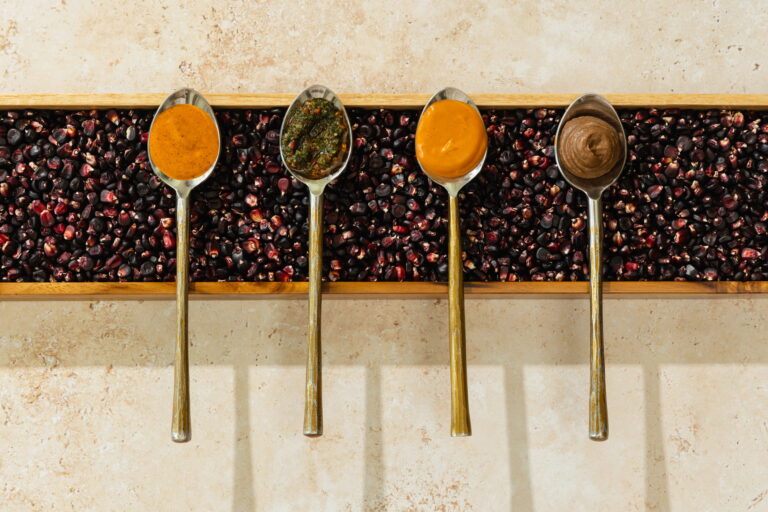 The sauces — four house sauces, four directions: a smoky hot sauce, a rich mole, a tangy chimichurri and a bright coconut and tomato sauce. Mix them, layer them, use them all.. Los tacos ticos tasting menu by rlt cuisine, playa potrero, guanacaste, costa rica.